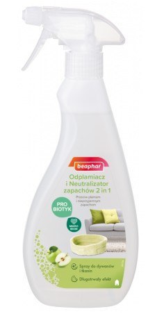 Beaphar Odour Remover - odplamiacz i neutralizator zapachów probiotyczny 500ml