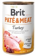 Brit Pate & Meat Dog Turkey puszka 800g