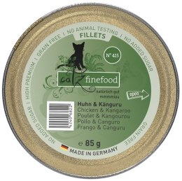 Catz Finefood Filety N.415 Kurczak/Kangur tacka 85g