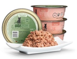 Catz Finefood Filety N.415 Kurczak/Kangur tacka 85g