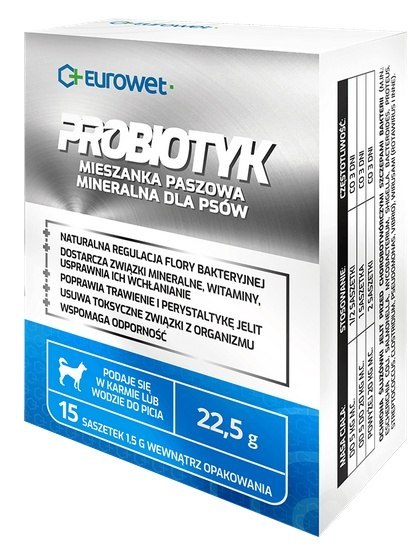 Eurowet Probiotyk dla psów - saszetka 1,5g