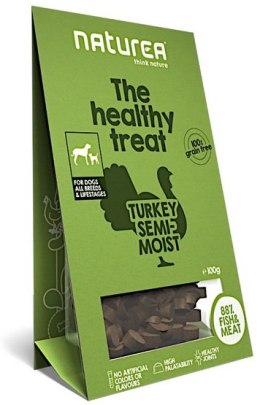 Naturea Dog Przysmaki - Indyk 100g