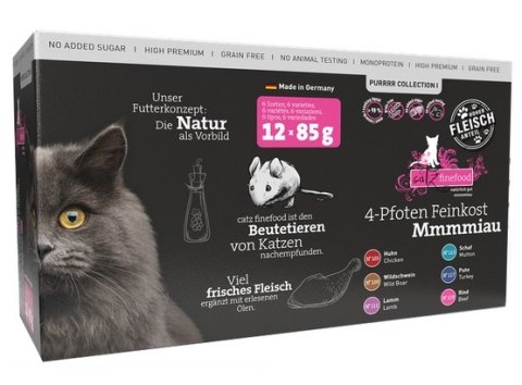 Catz Finefood Purrrr Collection I saszetki multipack 12x85g