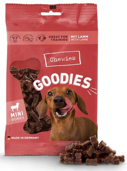 Chewies Goodies (Training) Kosteczki Mini Jagnięcina 125g