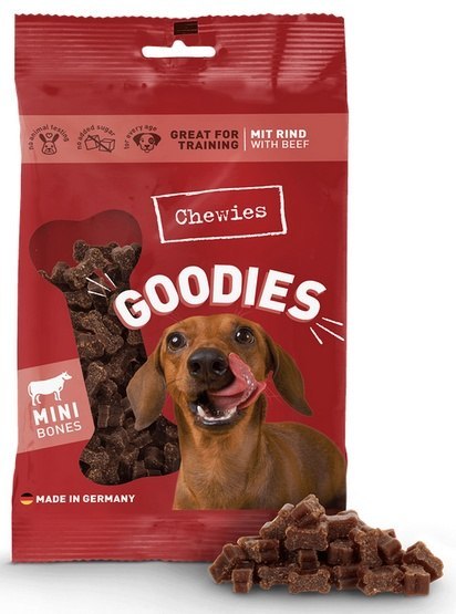 Chewies Googies (Training) Kosteczki Mini Wołowina 125g