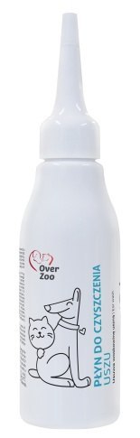 Over Zoo Płyn do czyszczenia uszu dla psa i kota 75ml