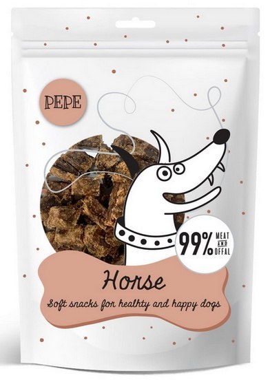 Paka Zwierzaka PEPE Mini Chunkies Horse (koń) 70g