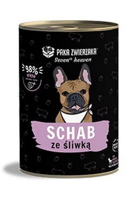 Paka Zwierzaka Seventh Heaven Pork & Plum puszka 400g