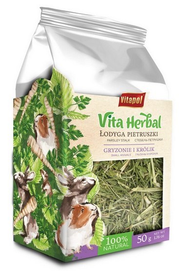 Vitapol Vita Herbal Łodyga pietruszki suszona dla gryzoni i królika 50g