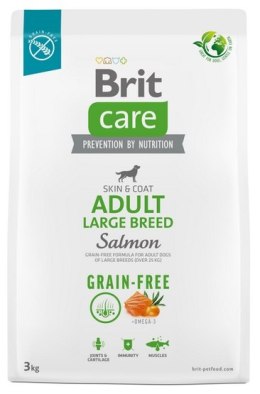 Brit Care Grain Free Adult Large Breed Salmon 3kg