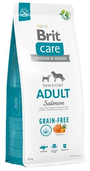 Brit Care Grain Free Adult Small & Medium Salmon 12kg