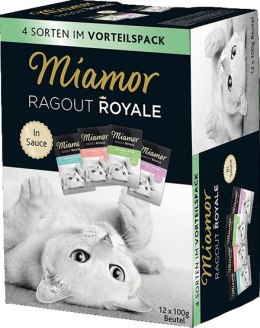 Miamor Ragout Royale Mix Sos - 4 smaki saszetki 12x100g