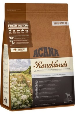 Acana Highest Protein Ranchlands Dog 2kg