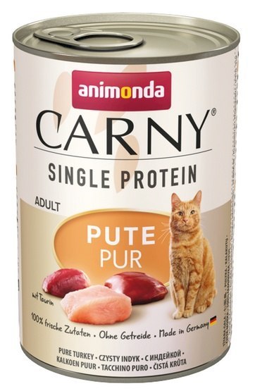 Animonda Carny Single Protein Adult Indyk puszka 400g