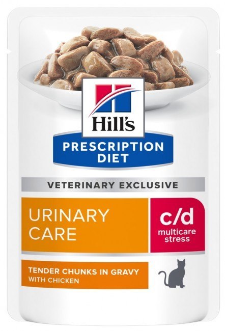 Hill's Prescription Diet c/d Feline Urinary Stress z kurczakiem saszetka 85g