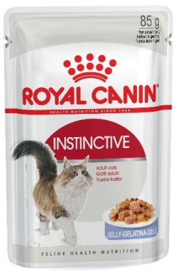 Royal Canin Instinctive w galaretce karma mokra dla kotów dorosłych, wybrednych saszetka 85g