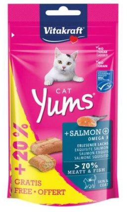 Vitakraft Cat Yums łosoś 48g (20% gratis)