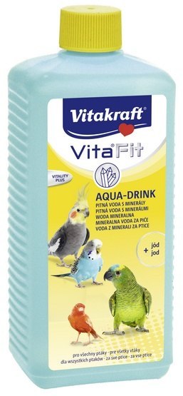 Vitakraft Vogel Trank / Aqua Drink Napój dla ptaków z jodem 500ml [18185]