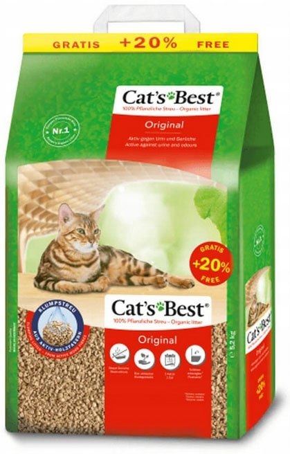 Cat's Best Original 10L / 4,3kg + 20% gratis