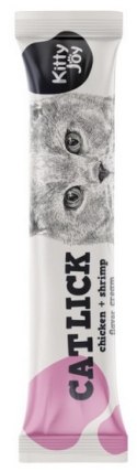 Kitty Joy Cat Lick Kurczak & Krewetki Cream 4x15g