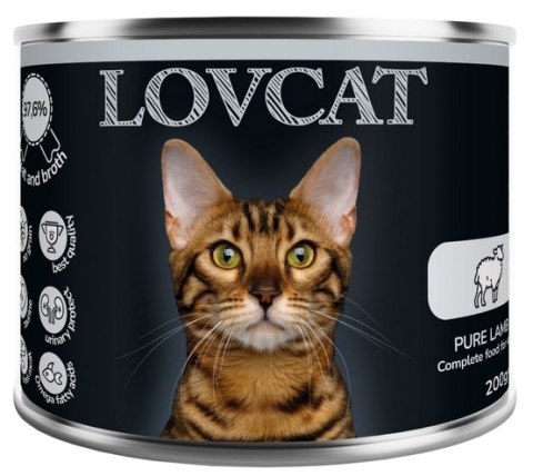 Lovcat Pure Lamb puszka 200g