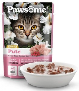 Pawsome Adult Light Pute - indyk saszetka 85g