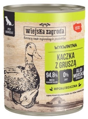 Wiejska Zagroda Kaczka z gruszką puszka 800g