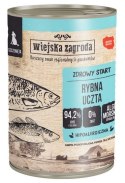 Wiejska Zagroda Rybna uczta Puppy puszka 400g