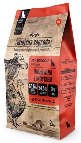 Wiejska Zagroda Wołowina z indykiem L 2kg