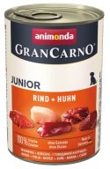 Animonda GranCarno Original Adult Rind Huhn Wołowina + Kurczak puszka 400g