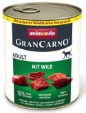 Animonda GranCarno Original Adult Wild Dziczyzna puszka 400g