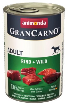 Animonda GranCarno Original Adult Wild Dziczyzna puszka 400g