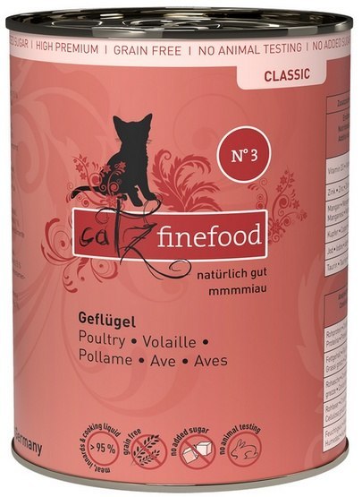 Catz Finefood Classic N.03 Drób puszka 400g