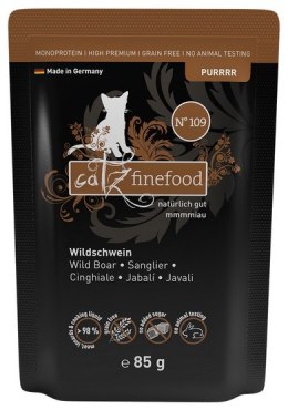 Catz Finefood Purrrr N.109 Dzik saszetka 85g