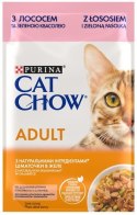 Purina Cat Chow Łosoś i zielona fasolka saszetka 85g