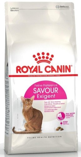 Royal Canin Savour Exigent karma sucha dla kotów dorosłych, wybrednych, kierujących się teksturą krokieta 400g