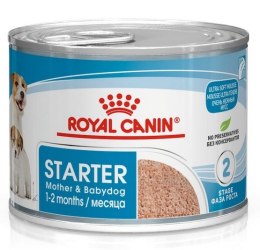 Royal Canin Starter Mother&Babydog karma mokra - mus, dla suk w czasie ciąży, laktacji oraz szczeniąt puszka 195g