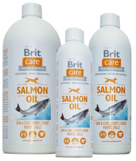 Brit Care Salmon Oil (100% olej z łososia) 1000 ml