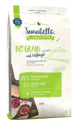 Sanabelle Adult No Grain Geflugel - bezzbożowa z drobiem 400g