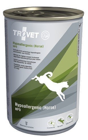 Trovet HPD Hypoallergenic Konina dla psa puszka 400g