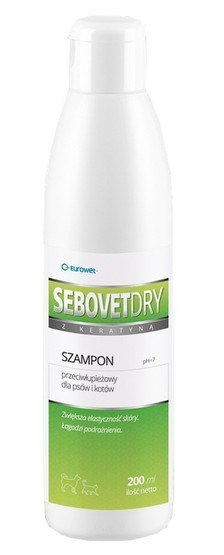 Sebovet-Dry - szampon przeciwłupieżowy 200ml