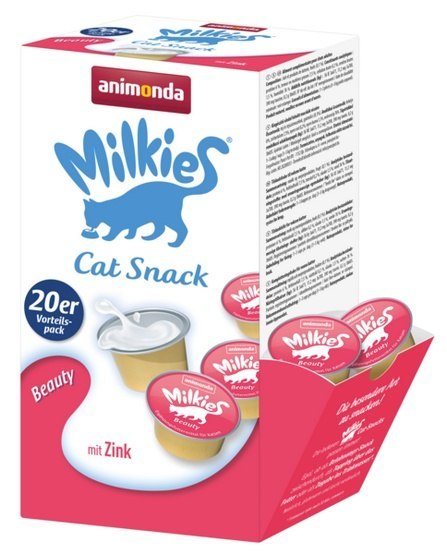 Animonda Kot Milkies Beauty 20x15g