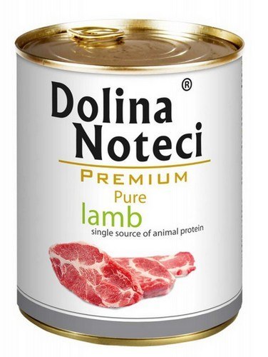 Dolina Noteci Premium Pies Pure Jagnięcina puszka 800g