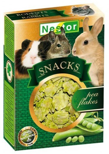 Nestor Snacks - płatki grochu 45g