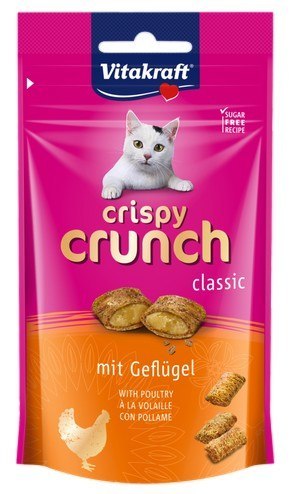 Vitakraft Cat Crispy Crunch drób 60g [2428814]