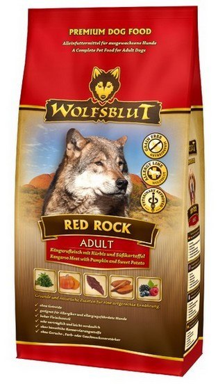 Wolfsblut Dog Red Rock kangur i bataty 2kg