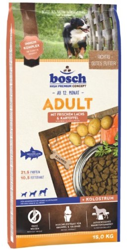 Bosch Adult Salmon & Potato 15kg