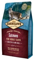 Carnilove Cat Salmon Sensitive & Long Hair - łosoś 2kg