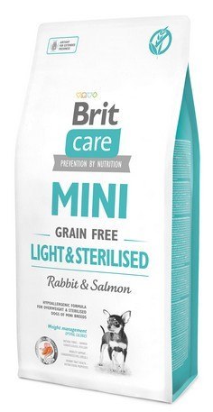 Brit Care Grain Free Mini Light & Sterilised 400g