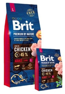 Brit Premium By Nature Adult L Large 15kg